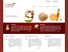Tablet Screenshot of cynochem.com